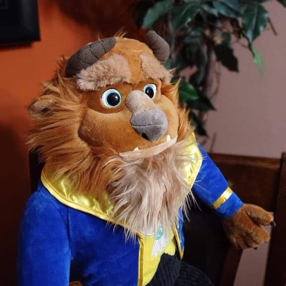 New Retired Disney The Beast Scentsy Buddy |Beauty and the Beast| NIB- $45 - Picture 2 of 11